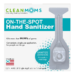 CleanMoms ON-THE-SPOT Hand Sanitizer – 1 mL Liquid Singles Case of 720 – 24 Boxes of 30